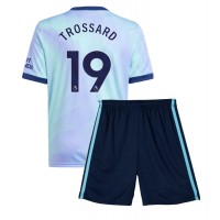 Camiseta Arsenal Leandro Trossard #19 Tercera Equipación para niños 2024-25 manga corta (+ pantalones cortos)